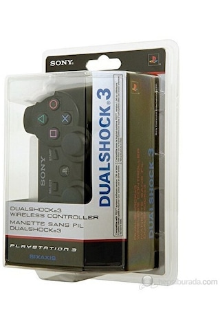 Sony Playstation 3 Titreşimli Kablosuz Kumanda/kol Joystick Siyah İthalatçı Garantili