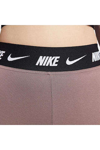 Nike Sportswear Club High-waisted Kadın Kahverengi Tayt Kahverengi