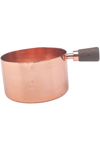 Homyl Paslanmaz Çelik Ölçme Kabı Çok Amaçlı Süt Evine 250-ml Bakır