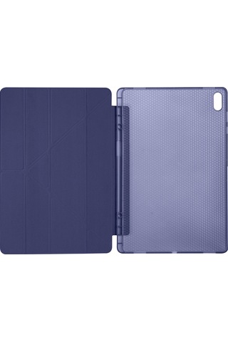 Samsung Uyumlu Galaxy Tab S11 Ultra Kılıf Tri Folding Kalem Bölmeli Standlı Arka Kapak
