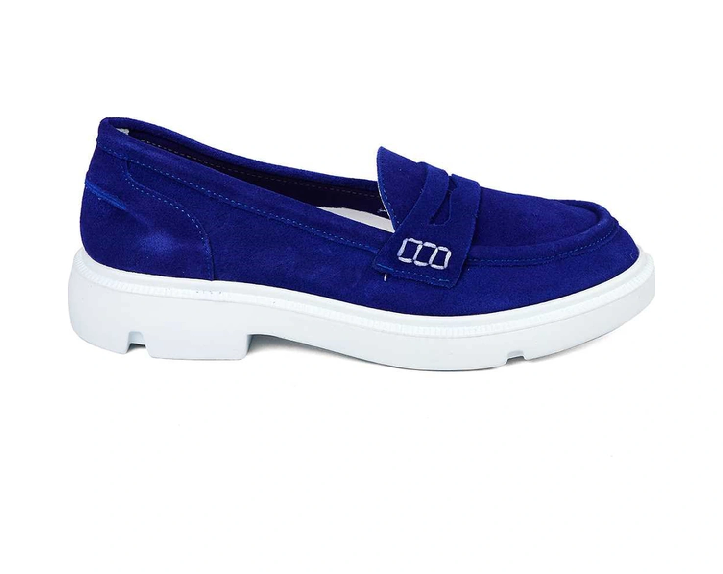 Bestello Bağcıksız Poli Loafer 101-226505-01 Kadın Ayakkabı Lacı Suet