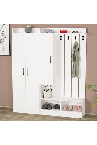 Kalender Dekor Lityum-1-3 Lty01 Portmanto Vestiyer Ayakkabılık