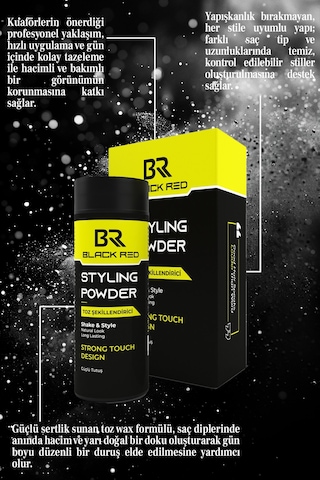 Saç Şekillendirici Toz Wax Pudra Güçlü Tutuş Ve Doğal Görünüm - Strong Touch Toz Wax - 20g Saçbakım Diğer