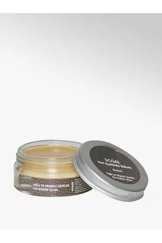 Doğal Deri Ayakkabı Bakım Cilası Yağlı ve Mumlu Deriler 50ml Renk