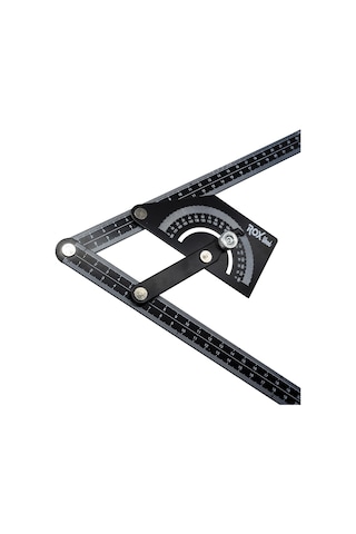 Rox Wood 0102 Çok Fonksiyonlu Dereceli Gönye İletki 23 CM x 50 CM