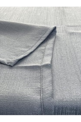 Vi Ihlamur Keten Görünümlü, Su Geçirimsiz, Kayma Yapmayan Premium Masa Örtüsü 145 Cm X 185 Cm, Bej Acı Kahverengi