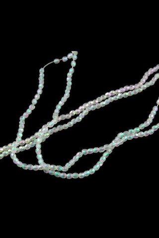 Şeffaf Janjan 4 Mm Plastik Boncuk Aksesuar Takı Malzemesi 25 Gr
