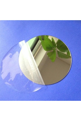 Altın Kalp Yapıştırıcı Akrilik Dekoratif Lens Levha Duvar Aynası Çıkartması Diğer