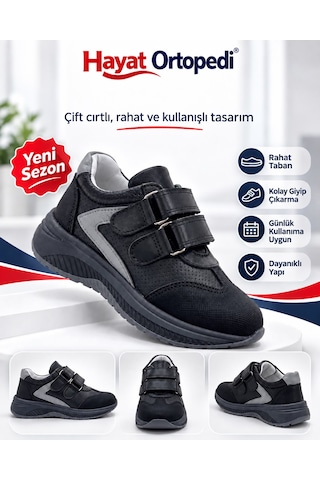 Özpınarcı Deri Ve Confort Spor Ayakkabı Siyah