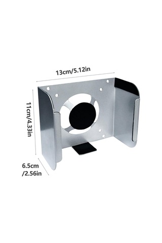 Metal Montaj Dayanıklılık Tutucu Küçük Masaüstü Bilgisayar Masa Montajının Altında Optimize Eden Ekran Alan Tasarrufu