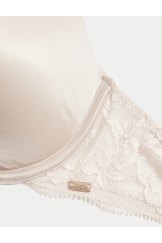 Marks & Spencer ContourWear Balenli Tam Kaplı Sütyen A-E T81006452F Krem