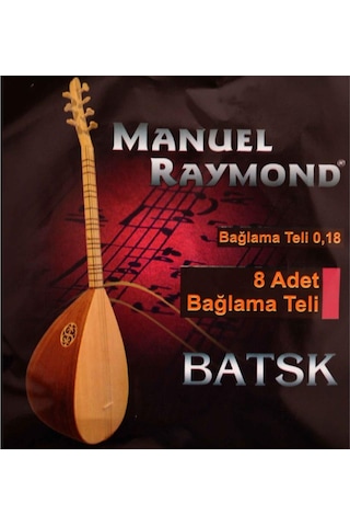 Bağlama Teli  Takım 0.18 Batsk