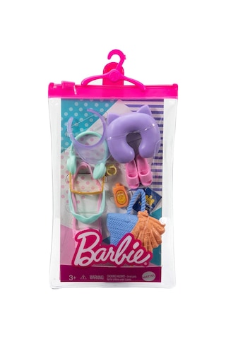 Barbie'Nin Moda Aksesuarları Paketleri Gezi Aksesuarları
