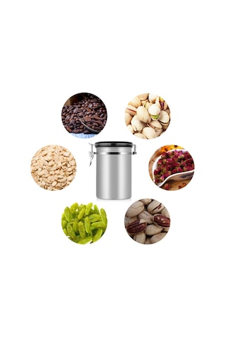 Sones Kahve Kabı Paslanmaz Çelik Çay Saklama Sandıkları Siyah Mutfak Saklama Kutusu Kahve Çay Kutuları Çay Takımı Siyah