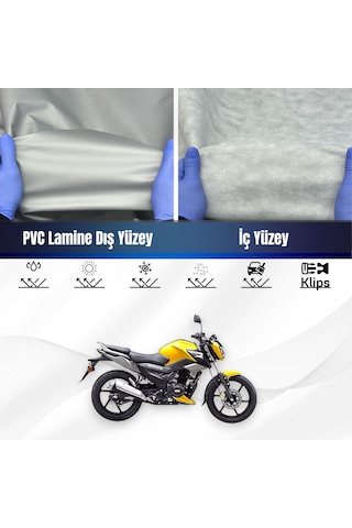 Tvs Raider 125 Su Geçirmez Motosiklet Brandası Motor Branda