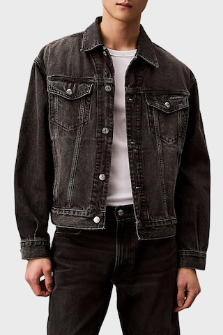 Calvin Klein Erkek Kot Ceket Lv04rb796g Rdd Siyah Siyah