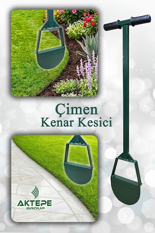 Çim Kenar Kesme Aleti Çiçek Yatağı Şekillendirme Kaldırım Ve Yol Kenarı Çimen Kesme Park Bahçe Peyzaj Düzenleme