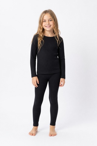 Eray Alp Kids Kız Çocuk Siyah Fitilli Tayt