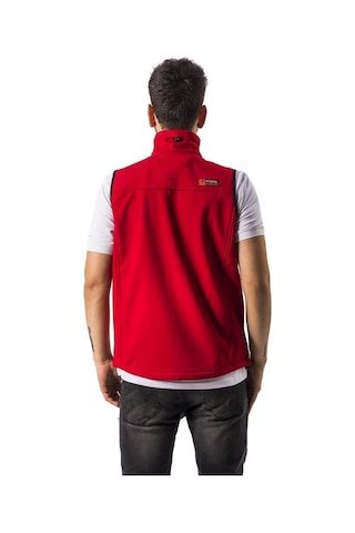 Freecamp Vest Erkek Softshell Yelek Kırmızı