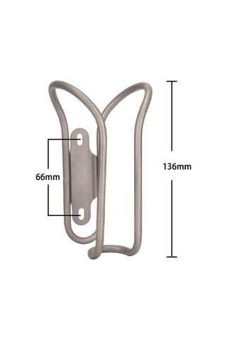 Ztto Bisiklet Su Şişesi Kafesi Hafif Titanyum Model A Gümüş Diğer