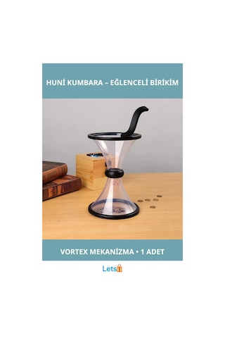 Eğlenceli Huni Şeklinde Kumbara Vortex Bank TEK EBAT