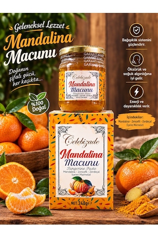 Bodrum Mandalina Macunu 240 Gr.