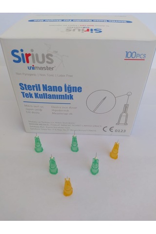 Unimaster Mezoterapi İğnesi 32 G 8 MM 100 Adet