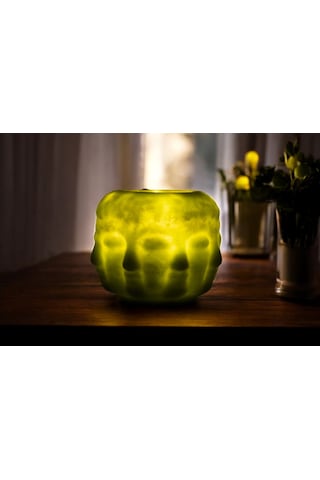 Fener Mum Buddah Yeşil Kavun Kokulu Dekoratif Mum