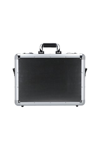 Alumaxx 45 Cm Carbon Optik Alüminyum Laptop Bölmeli Evrak Çantası Organizerli Siyah