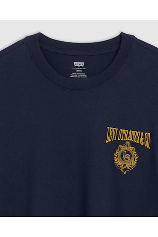 Levi's Levis Erkek T-shirt Half Sleeve Tee Lsco Monogram Lc Navy-4797 Blues
