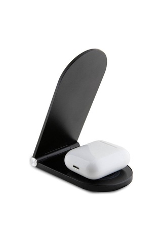 Ferrari Lisanslı Katlanabilir Baskılı Shield Logolu Magnetik Kablosuz Şarj Standı