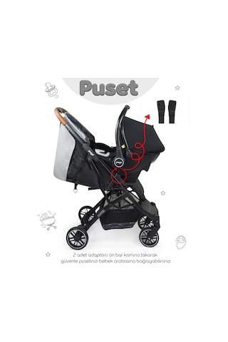 Prego 2033 Lotus Kabin Tipi Travel Bebek Arabası