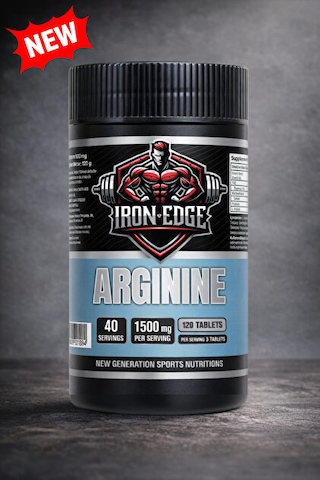 Iron Edge Arginine 500 Mg L-arjinin 120 Tablet Per Servıngs 1500 Mg 40 Servis Iron Edge Arginine 500 Mg L-arjinin 120 Tablet Per Servıngs 1500 Mg 40 Servis