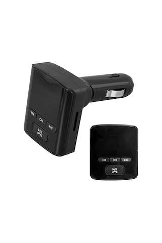 Ayt Hello Fm Modulatör Çift Usb Sd Mp3 12-24 Volt Bluetooth Hafızasız Fm Transmitter Oto Araç Tır Teyp Telefon Müzik