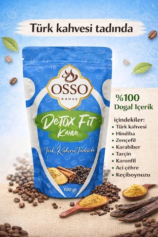 Osso Detox Fit Kahve Diyet Kahve Geleneksel Osso Detox Fit Kahve Diyet Kahve Geleneksel