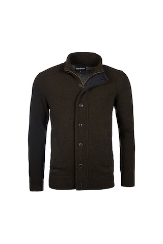 Barbour Patch Zip Through Hırka Gn73 Seaweed Kahverengi