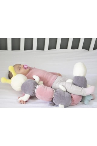 Babyjem Pembe Uyku Arkadaşı Oyuncaklı Tırtıl