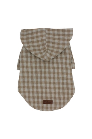 Pawstar Bej Ekose Oduncu Kedi Köpek Gömleği