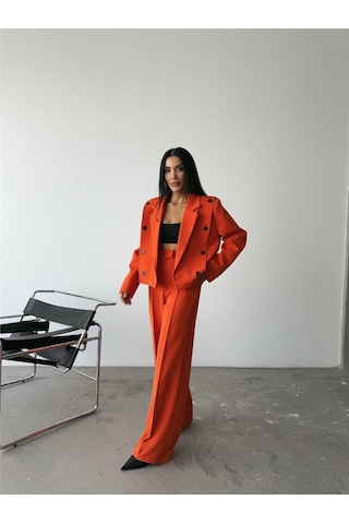 Ceket - Pantolon Takım - Orange Orange