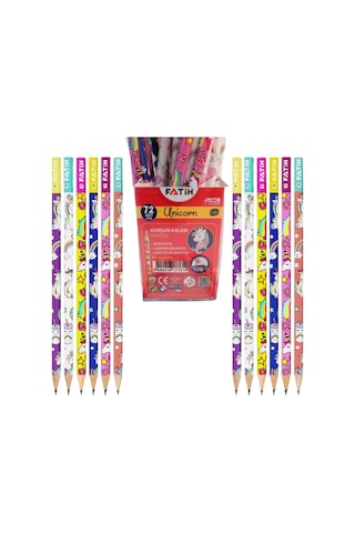 Fatih Unicorn 2b Yuvarlak Kurşun Kalem 17760 12 Adet