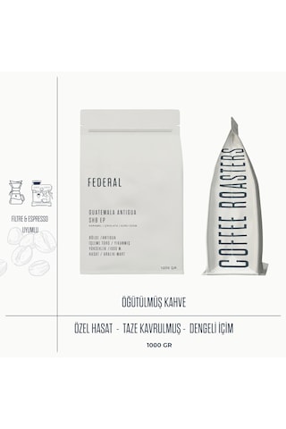 Federal Guatemala Antigua Shb Ep 1kg Moka Pot