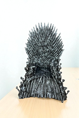 12 Cm Iron Throne Game Of Thrones Figür / Büst 12 Cm