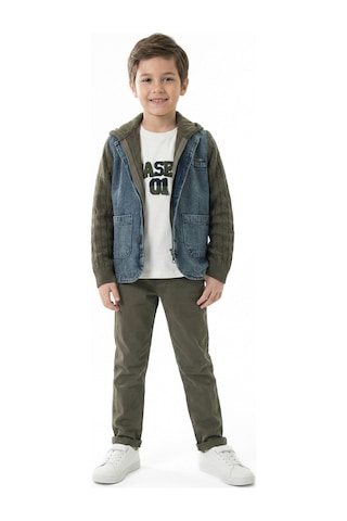 Xo Kids Erkek Çocuk 3lü Alt Üst Takım 6-9 Yaş 13209 Haki