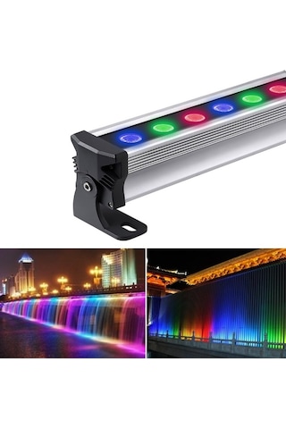 Wallwasher Duvar Boyama Led Aydınlatma 100 Cm 36 Watt Rgb