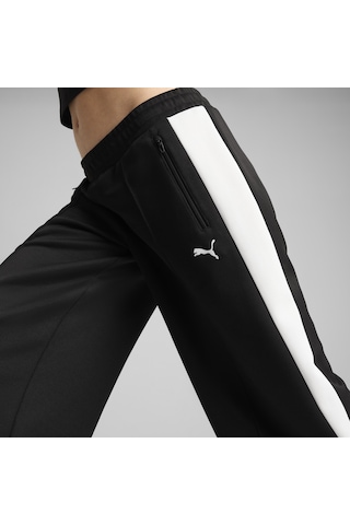 Puma T7 Low Rise Relaxed Track Siyah Kadın Eşofman Altı Siyah