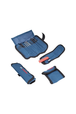 Bosch Professional GSB 120-Li 2x2Ah Çift Akülü Darbeli Delme Vidalama + 23 Parça Set - 06019G8102