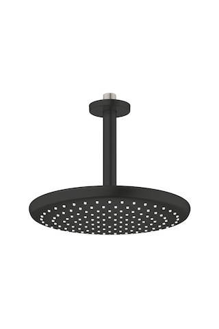 Grohe Tempesta 250 Tepe Duşu Seti 142 Mm, Tek Akışlı Mat Siyah - 266692430 Siyah