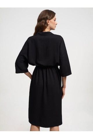 LOFT Loose Fit Kadın Elbise Lf2034507 Q1.v1 Siyah