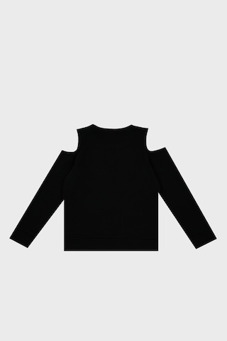 Balmain Çocuk Sweat 6m4020 Mx270 930 Siyah