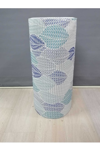 Aqua Mat Islak Zemin Anti Bakteriyel Kaydırmaz Çok Amaçlı Paspası 65 Cm Eninde 65 X 200 / Gri Mavi